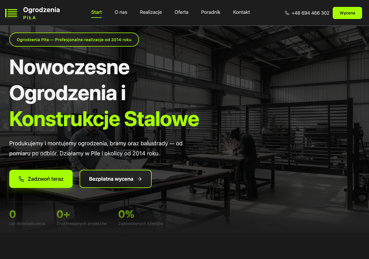 Ogrodzenia Piła